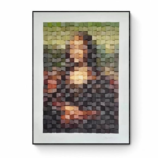 Timur Zagirov - Mona Lisa (2023), Lithographie LYNART STORE