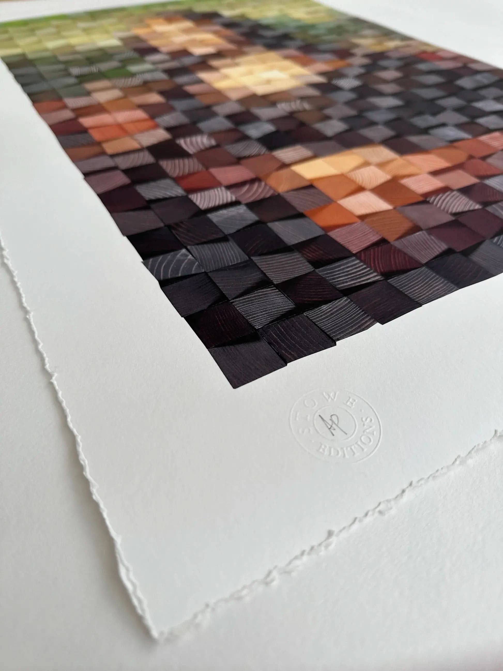 Timur Zagirov - Mona Lisa (2023), Lithographie LYNART STORE