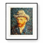 Timur Zagirov - Untitled (2023) - Enhanced pigment giclée with 2-color bitmap diffusion overlay on Hahnemühle Museum Etching 308 g/m²