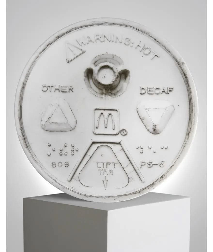 Tom Sachs, Large Porcelain Plate, Mcdonald Ltd LYNART STORE