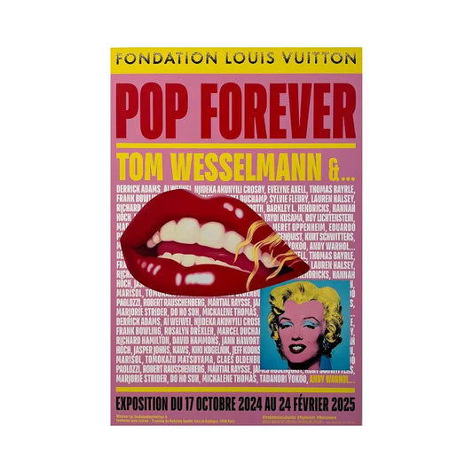 Tom Wesselmann - Print originale de l'exposition - FONDATION VUITTON PARIS - 2023 (Copie) LYNART STORE