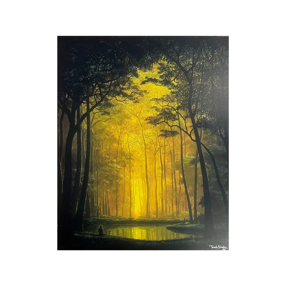 Tomás Sánchez, El testigo ( 2025) - UV pigment print