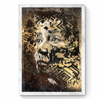 Vhils - Burst - Original hand-finished screenprint