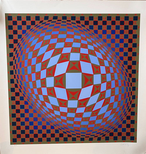 Victor Vasarely - Nobel IV (1983) L.Y.N.A.R.T Store