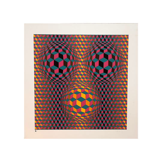 Victor Vasarely - Virgo (1982) L.Y.N.A.R.T Store