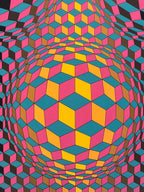 Victor Vasarely - Virgo (1982) L.Y.N.A.R.T Store