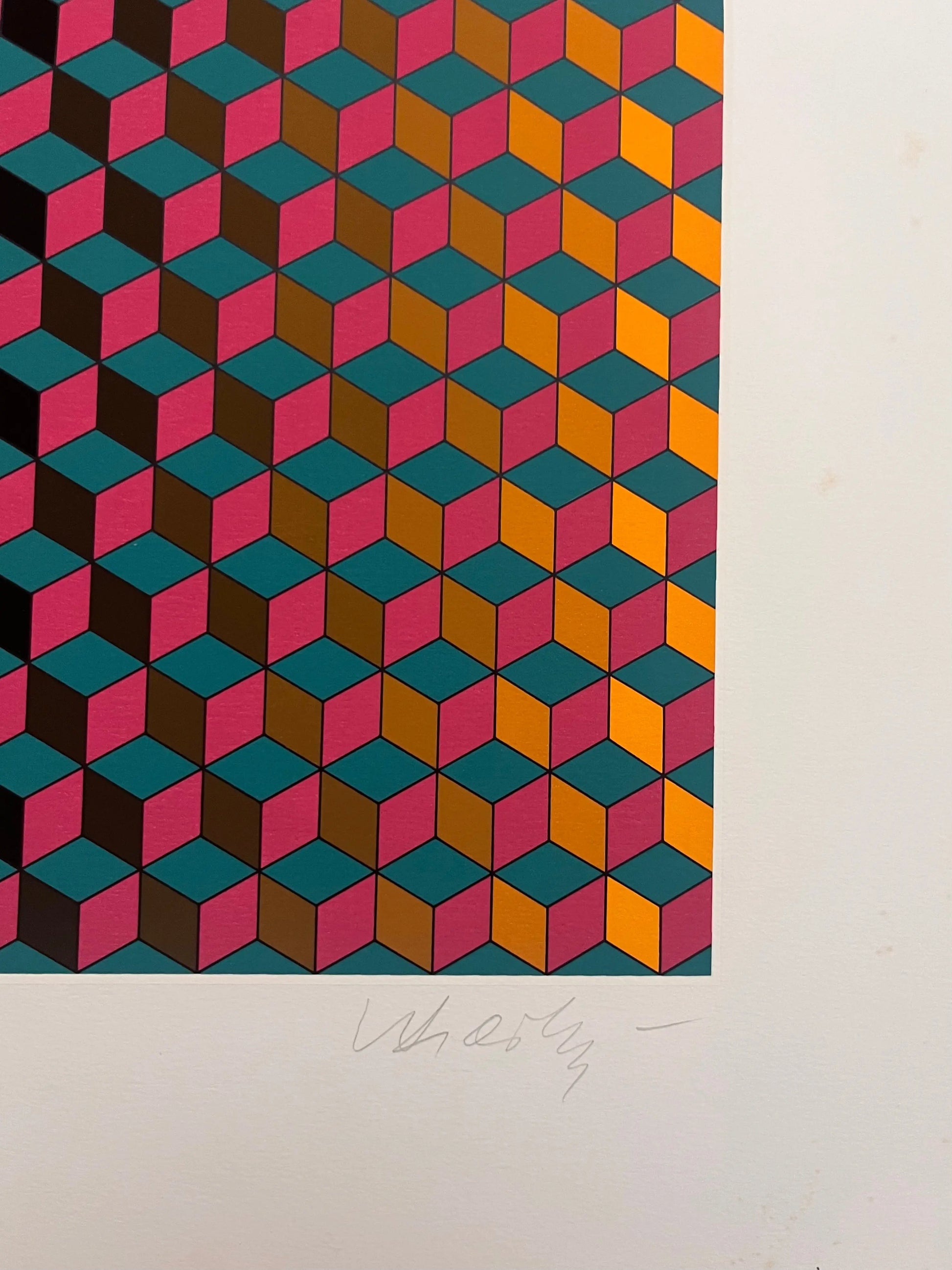 Victor Vasarely - Virgo (1982) L.Y.N.A.R.T Store