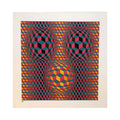Victor Vasarely - Virgo (1982) - Color screenprint, hand-signed by the artist