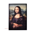 Virgil Abloh  - Ikea Markerad, Mona Lisa - Illuminated Mona Lisa print on USB, housed in powder-coated metal frame