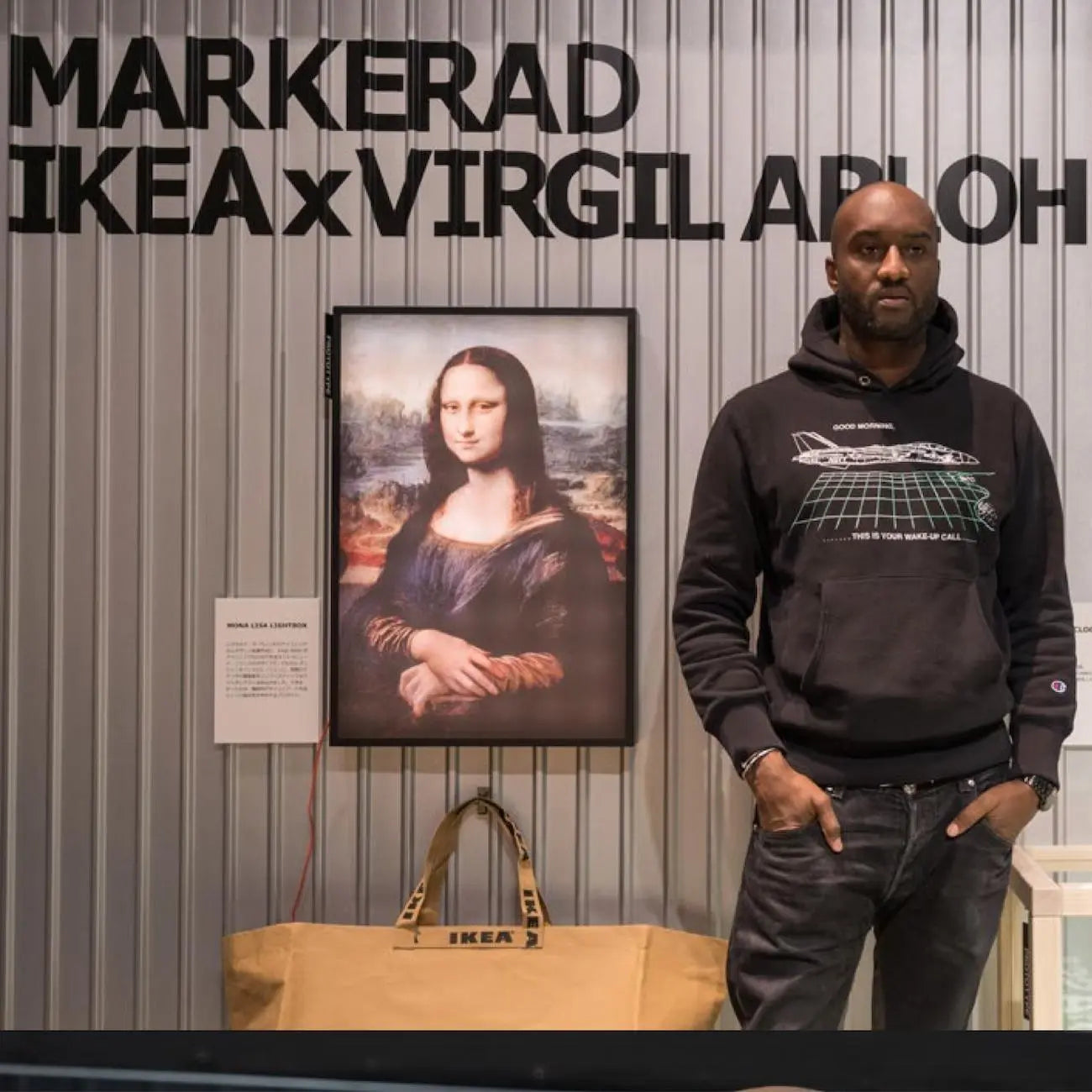 Virgil Abloh  - Ikea Markerad, Mona Lisa LYNART STORE