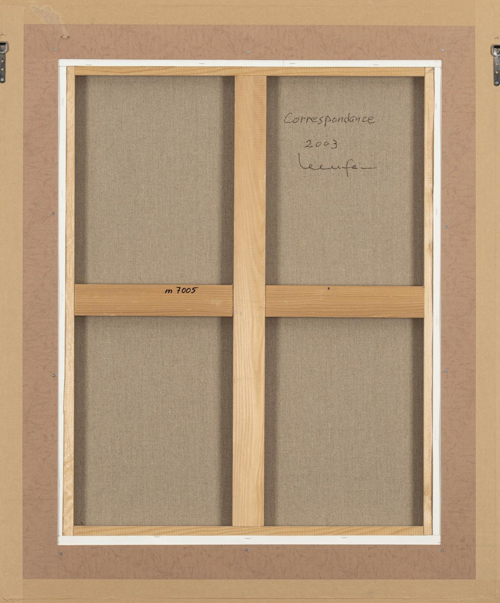 Lee U-fan - Correspondance (2003)