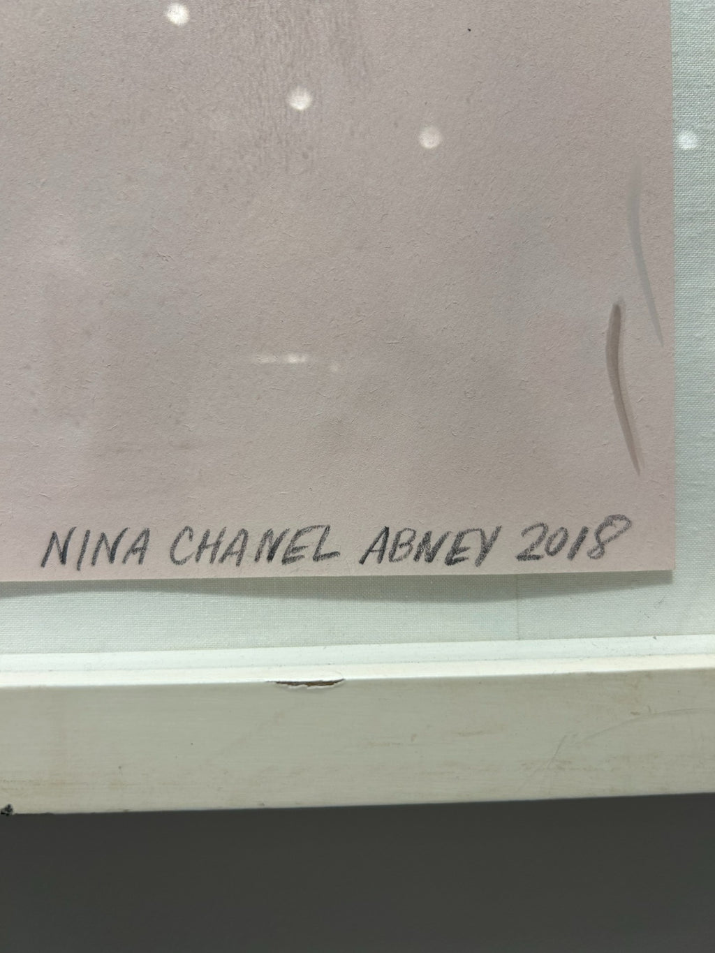 Nina Chanel Abney - Two Years and Counting (2018)