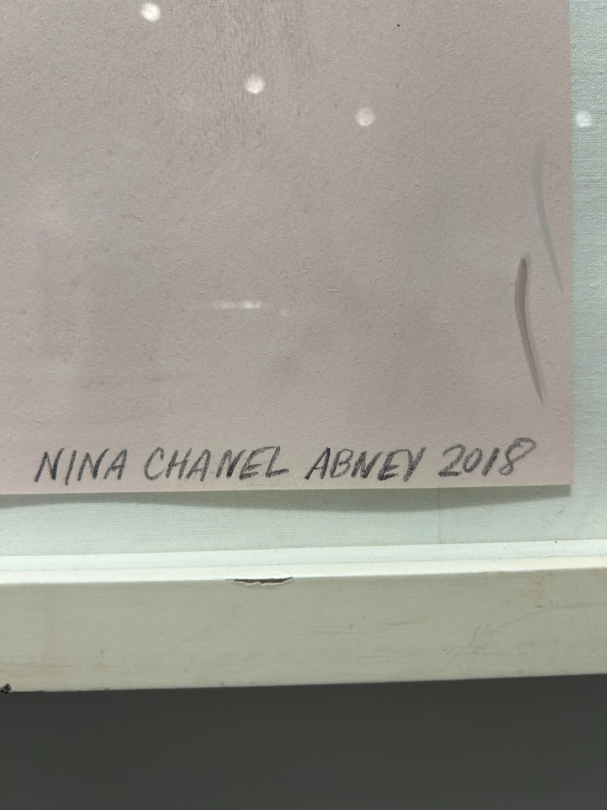 Nina Chanel Abney - Two Years and Counting (2018)