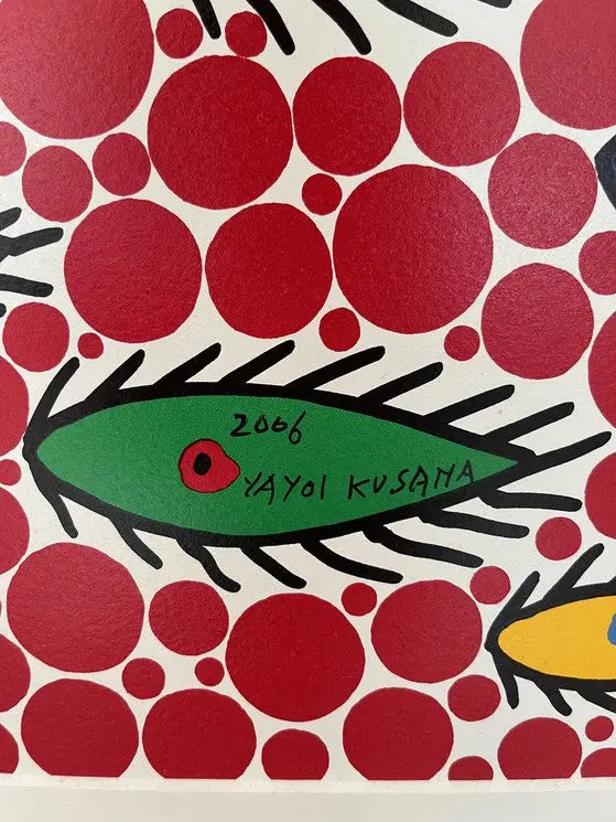 Yayoi Kusama - Eyes Flying in the Sky, 2006 LYNART STORE