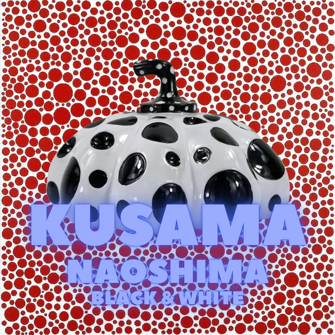 Yayoi Kusama - Naoshima Pumpkin (Blanche et Noire) L.Y.N.A.R.T Store