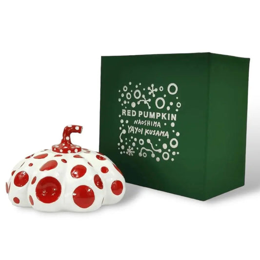 Yayoi Kusama - Naoshima Pumpkin (Blanche et Rouge) L.Y.N.A.R.T Store