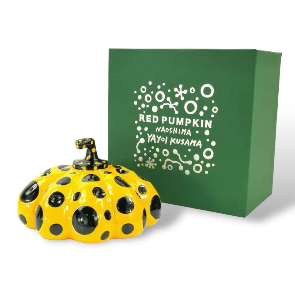 Yayoi Kusama - Naoshima Pumpkin (Jaune et Noire) L.Y.N.A.R.T Store