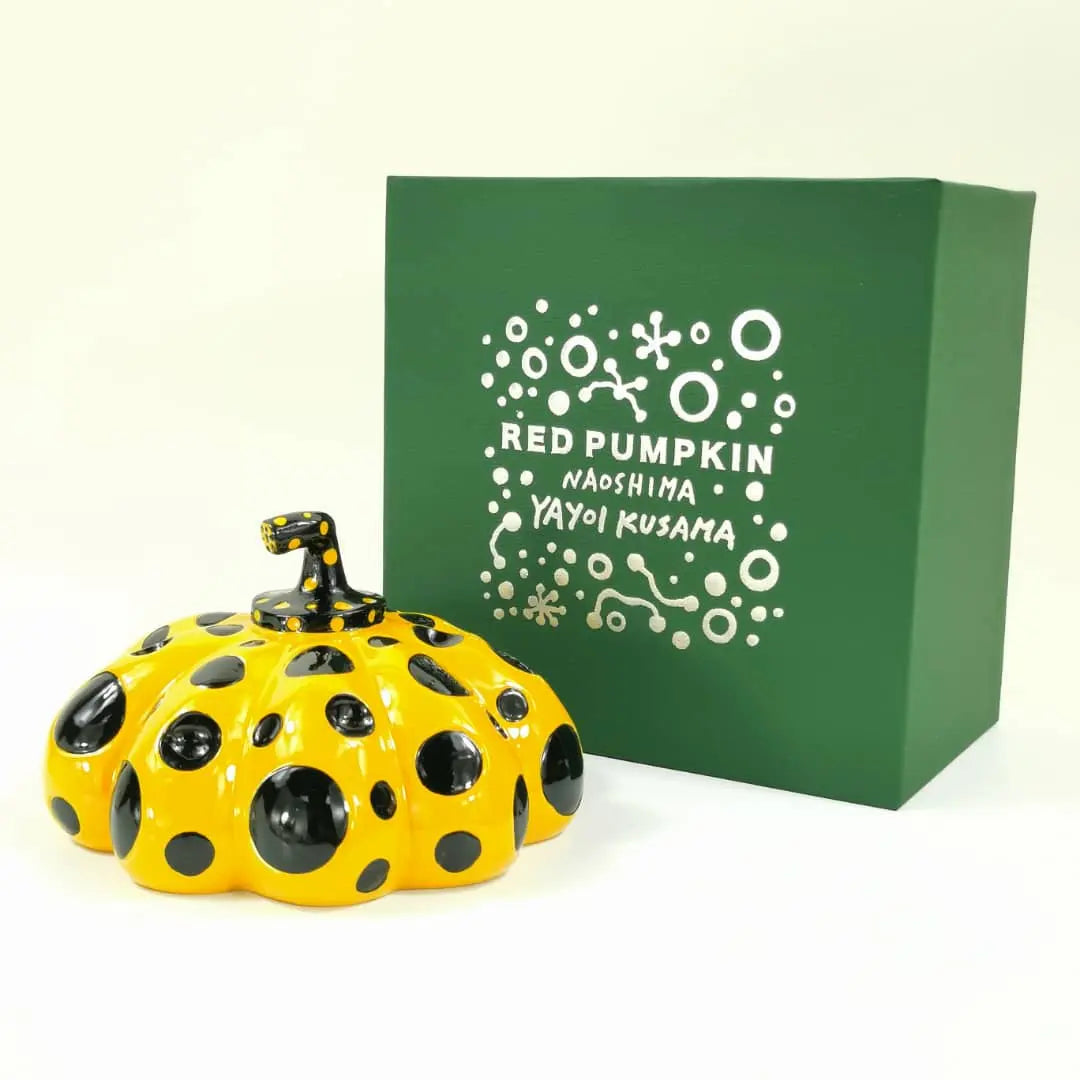 Yayoi Kusama - Naoshima Pumpkin (Jaune et Noire) L.Y.N.A.R.T Store