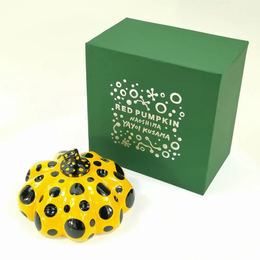 Yayoi Kusama - Naoshima Pumpkin (Jaune et Noire) L.Y.N.A.R.T Store