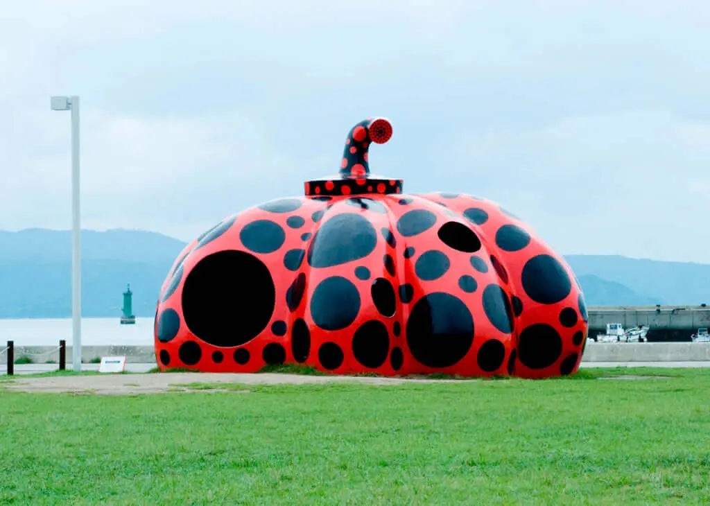 Yayoi Kusama - Naoshima Pumpkin (Rouge & Noir) L.Y.N.A.R.T Store