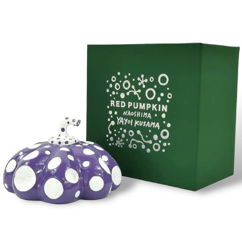 Yayoi Kusama - Naoshima Pumpkin (Violette et Blanche) L.Y.N.A.R.T Store