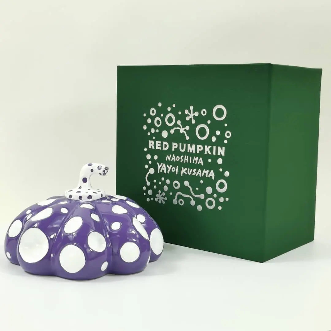 Yayoi Kusama - Naoshima Pumpkin (Violette et Blanche) L.Y.N.A.R.T Store