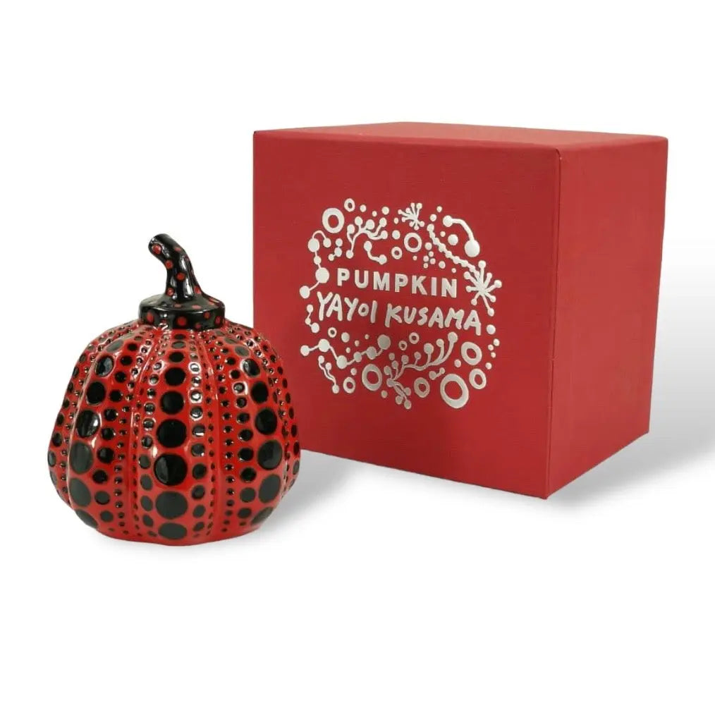 Yayoi Kusama - Pumpkin Rouge et noire L.Y.N.A.R.T Store