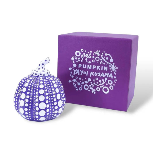 Yayoi Kusama - Pumpkin Violette et Blanche L.Y.N.A.R.T Store