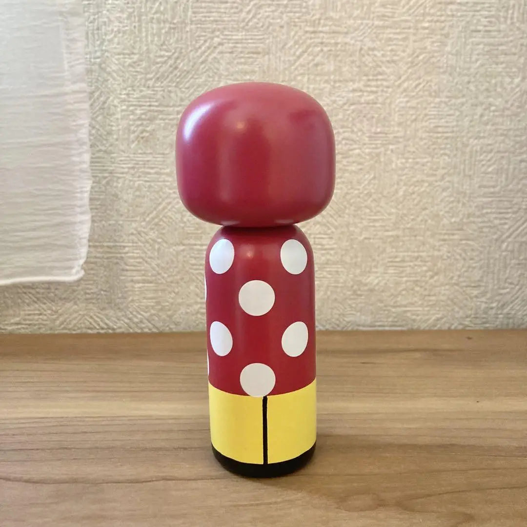Yayoi Kusama – Lucie Kaas Kokeshi Doll (Red Dot Edition