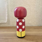 Yayoi Kusama – Lucie Kaas Kokeshi Doll (Red Dot Edition) L.Y.N.A.R.T Store