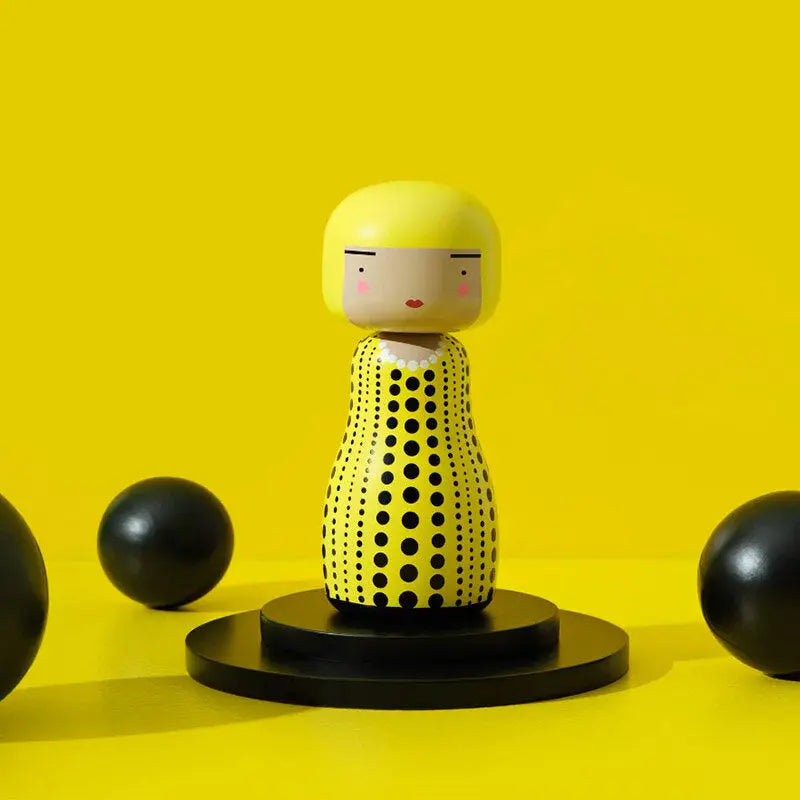 kusamaru Yayoi Kusama – Lucie Kaas, Dot Yellow (Limited Edition