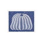 Yayoi Kusama – Pumpkin (Blue), 2011 – Official Silkscreen