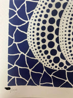 Yayoi Kusama – Pumpkin (Blue), 2011 – Official Silkscreen Edition Authorized by Mori Art Museum, Tokyo LYNART STORE