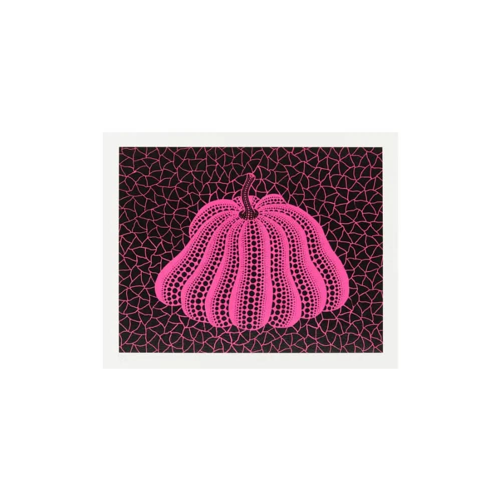 Yayoi Kusama – Purple Pumpkin, 2011 – Official Silkscreen Edition Authorized by Mori Art Museum, Tokyo LYNART STORE
