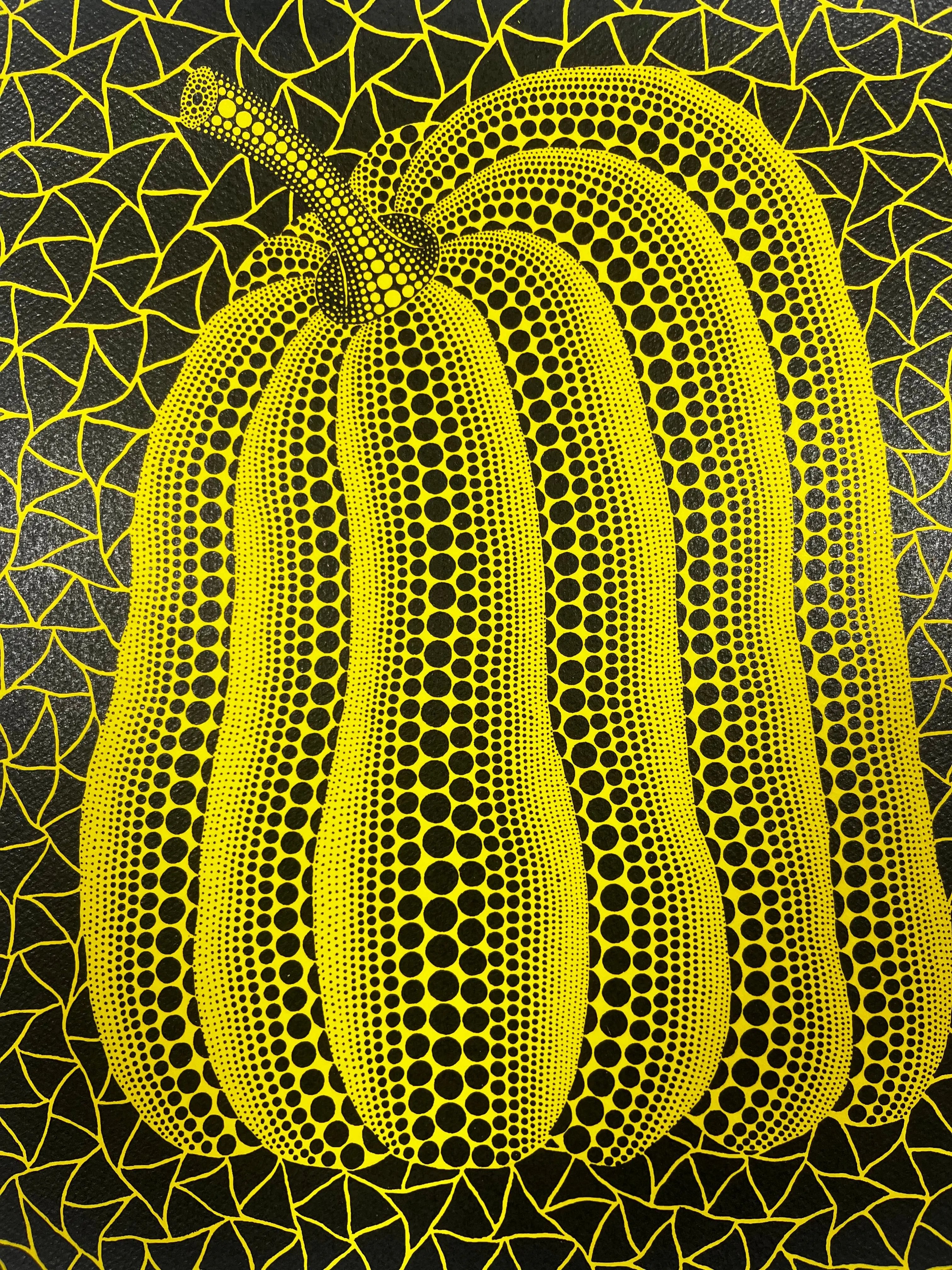 Yayoi Kusama – Yellow Pumpkin, 2011 – Official Silkscreen Edition Authorized by Mori Art Museum, Tokyo LYNART STORE