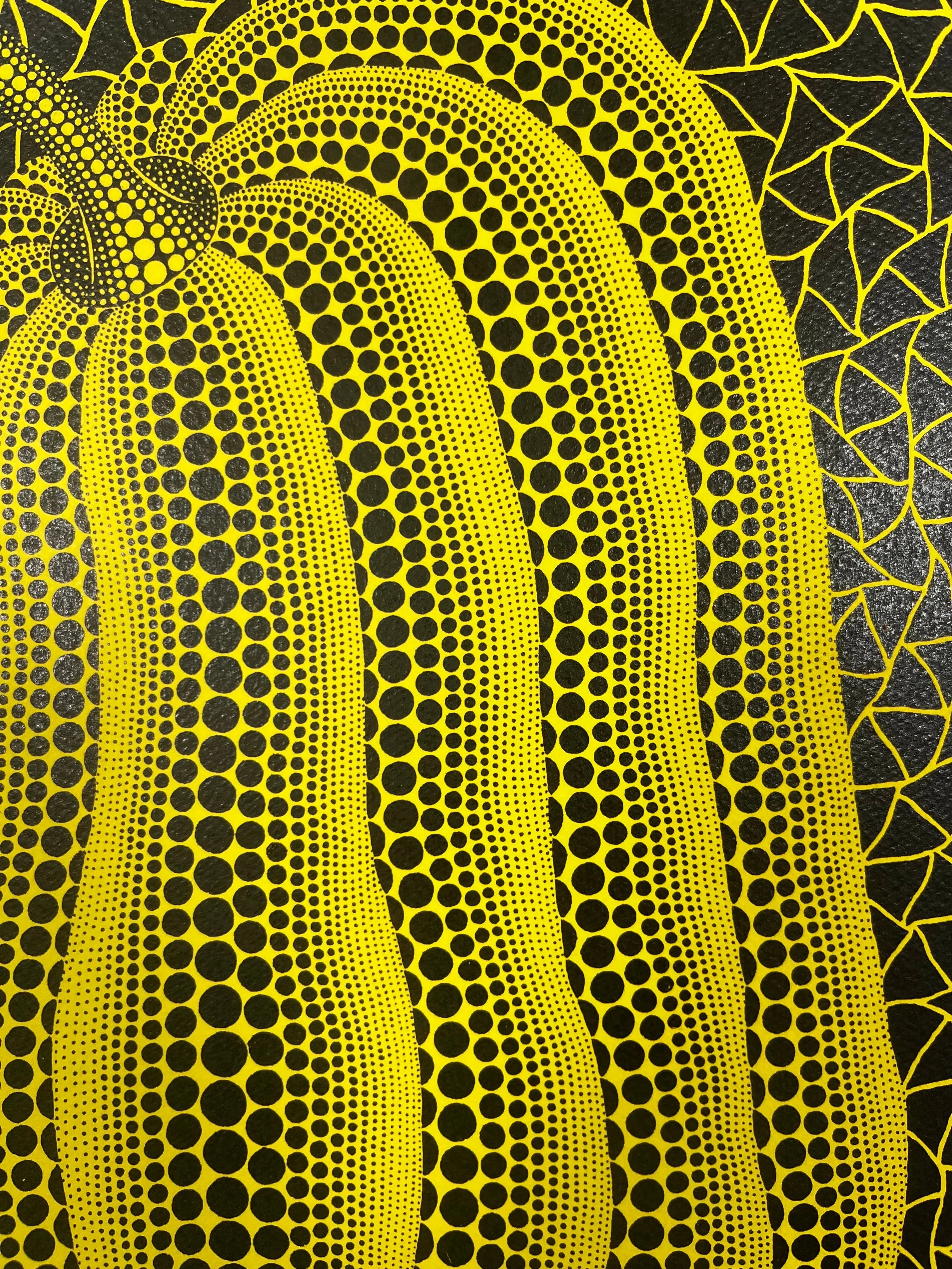 Yayoi Kusama – Yellow Pumpkin, 2011 – Official Silkscreen Edition Authorized by Mori Art Museum, Tokyo LYNART STORE