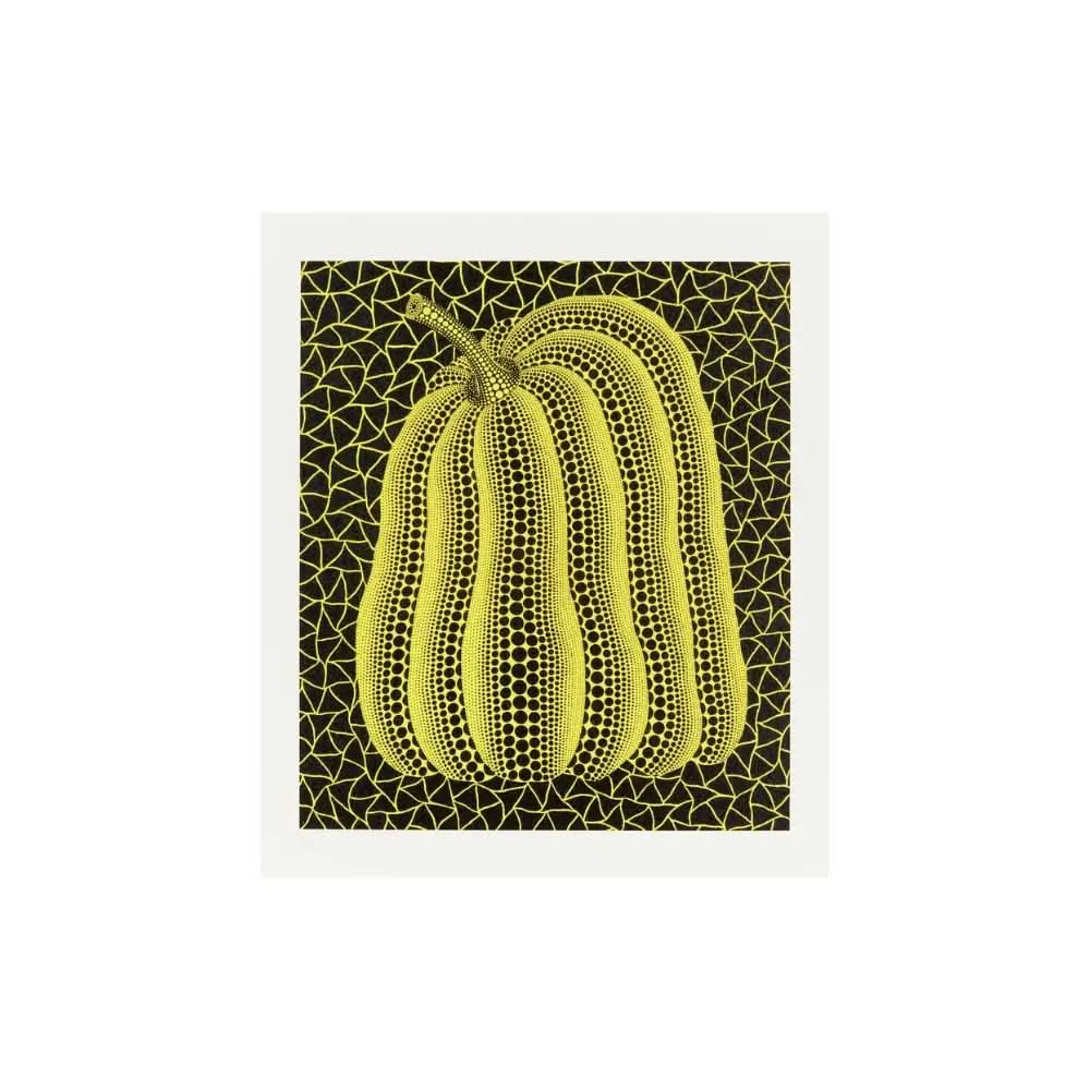 Yayoi Kusama – Yellow Pumpkin, 2011 – Official Silkscreen Edition Authorized by Mori Art Museum, Tokyo LYNART STORE