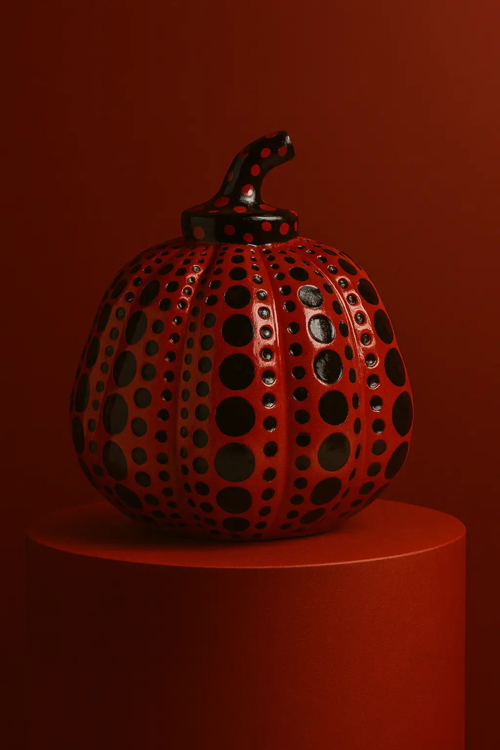 Yayoi Kusama, Pumpkin RED & BLACK L.Y.N.A.R.T Store