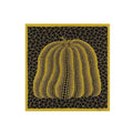 Yayoi Kusama, Shangai Expo Silk Scarf Yellow (2010) LYNART STORE