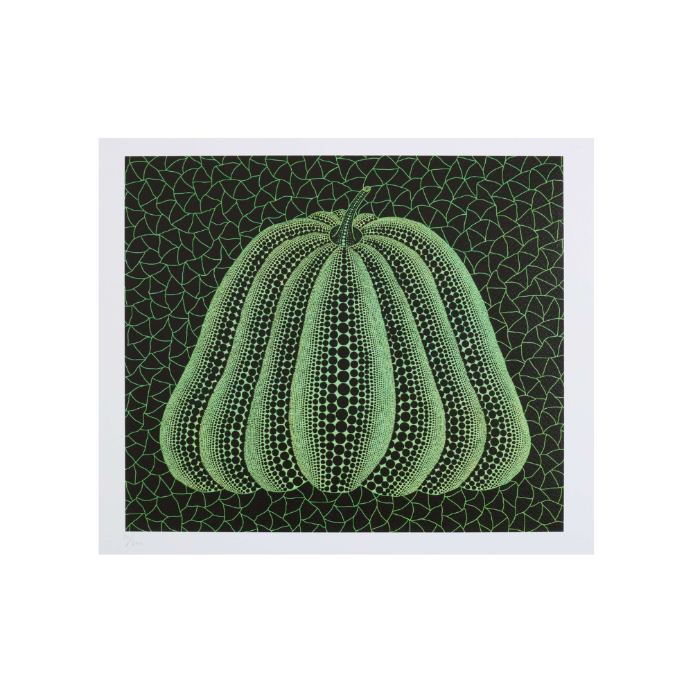 Yayoi Kusama – Pumpkin (Green) 2011
