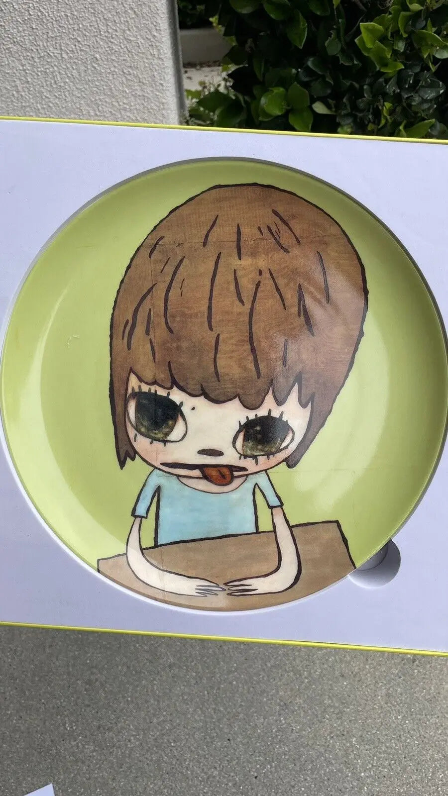 Yoshitomo Nara - Girl in the Moon ( Plate), 2023 L.Y.N.A.R.T Store