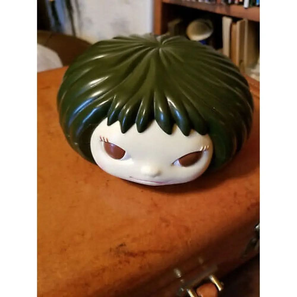 Yoshitomo Nara – Gummi Girl Candy Jar Green (2006) – LYNART STORE