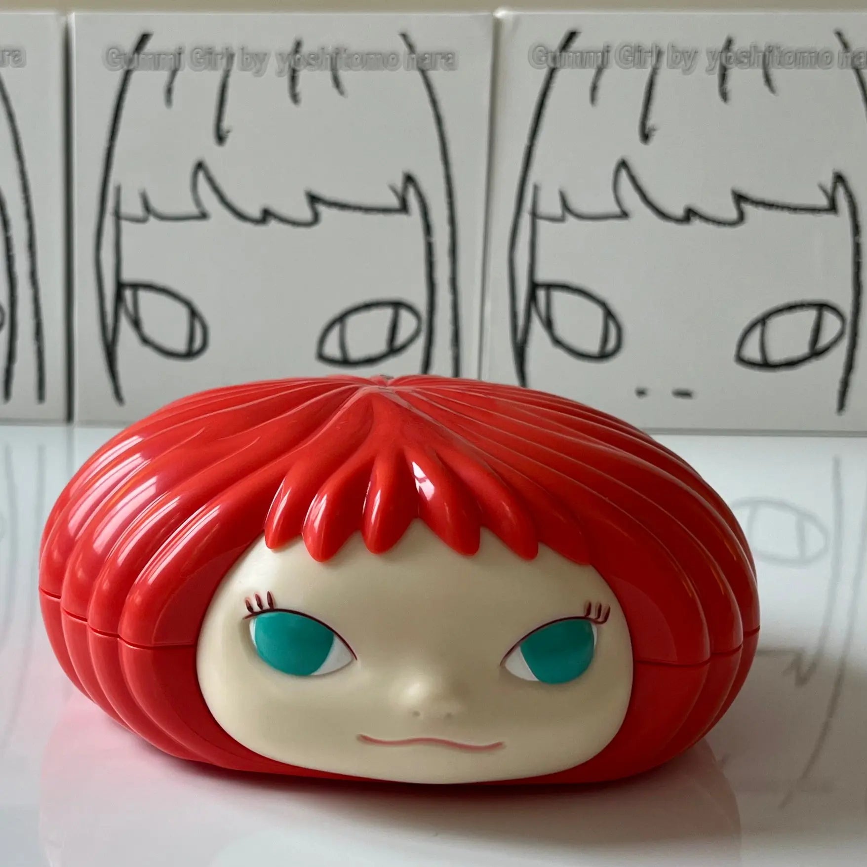 Yoshitomo Nara - Gummi Girl Candy Jar Red L.Y.N.A.R.T Store