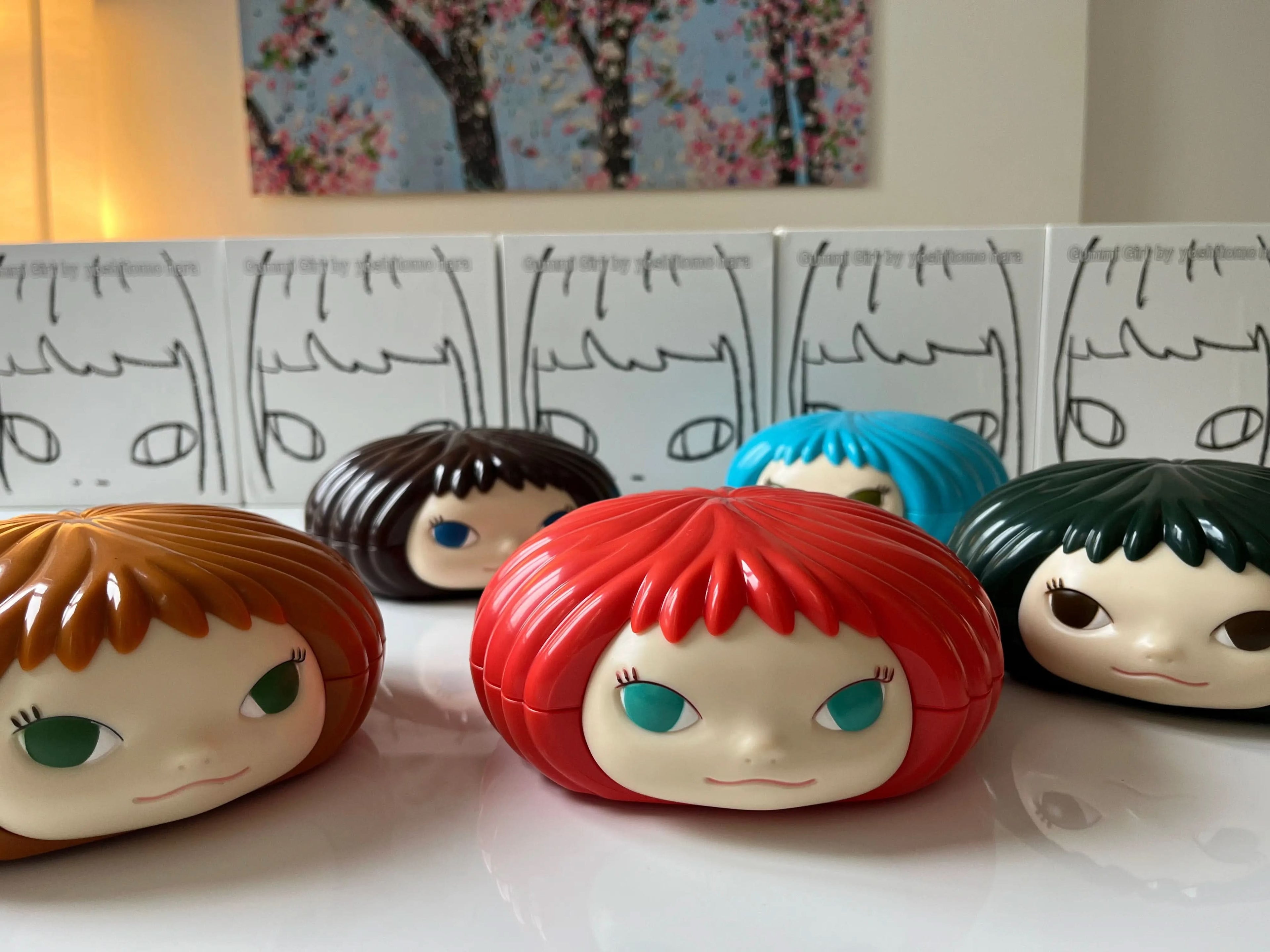 Yoshitomo Nara Gummi head girls! the little dröm store Yoshitomo Nara Gummi head girls! the little dröm store