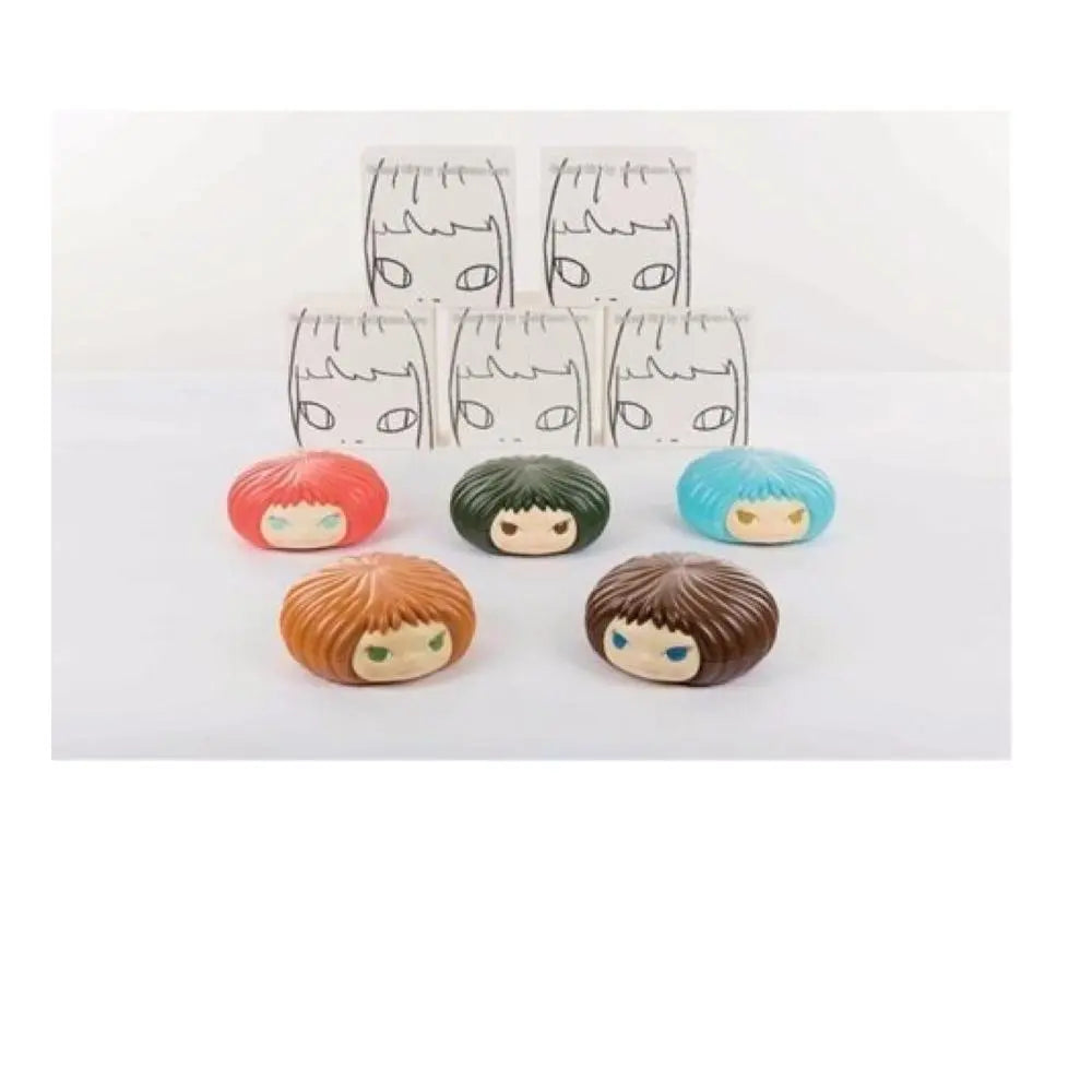 Yoshitomo Nara - Gummi Girl Candy Jar Set of 5 Sculptures L.Y.N.A.R.T Store