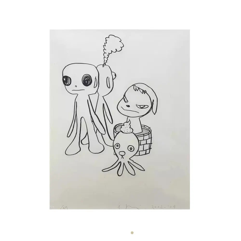 Yoshitomo Nara, Bad Meeting (2004) LYNART STORE