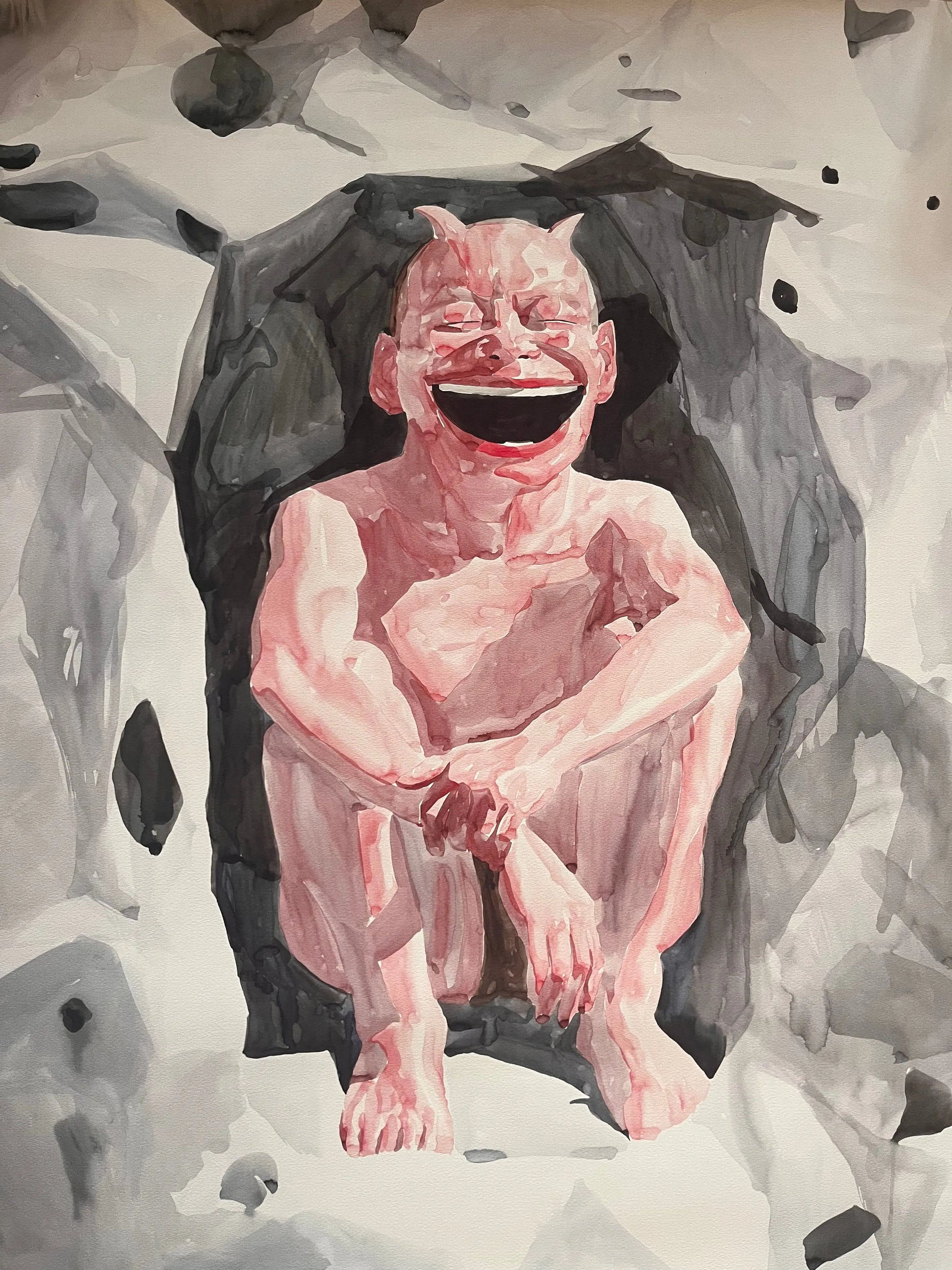 Yue Minjun, Untitled (Smile-ism No.26), 2006 LYNART STORE