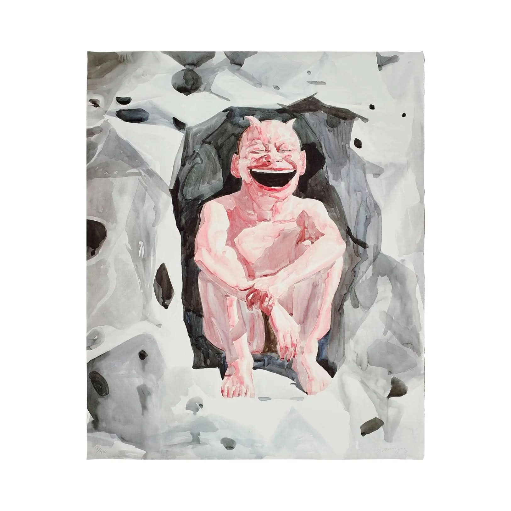 Yue Minjun, Untitled (Smile-ism No.26), 2006 LYNART STORE