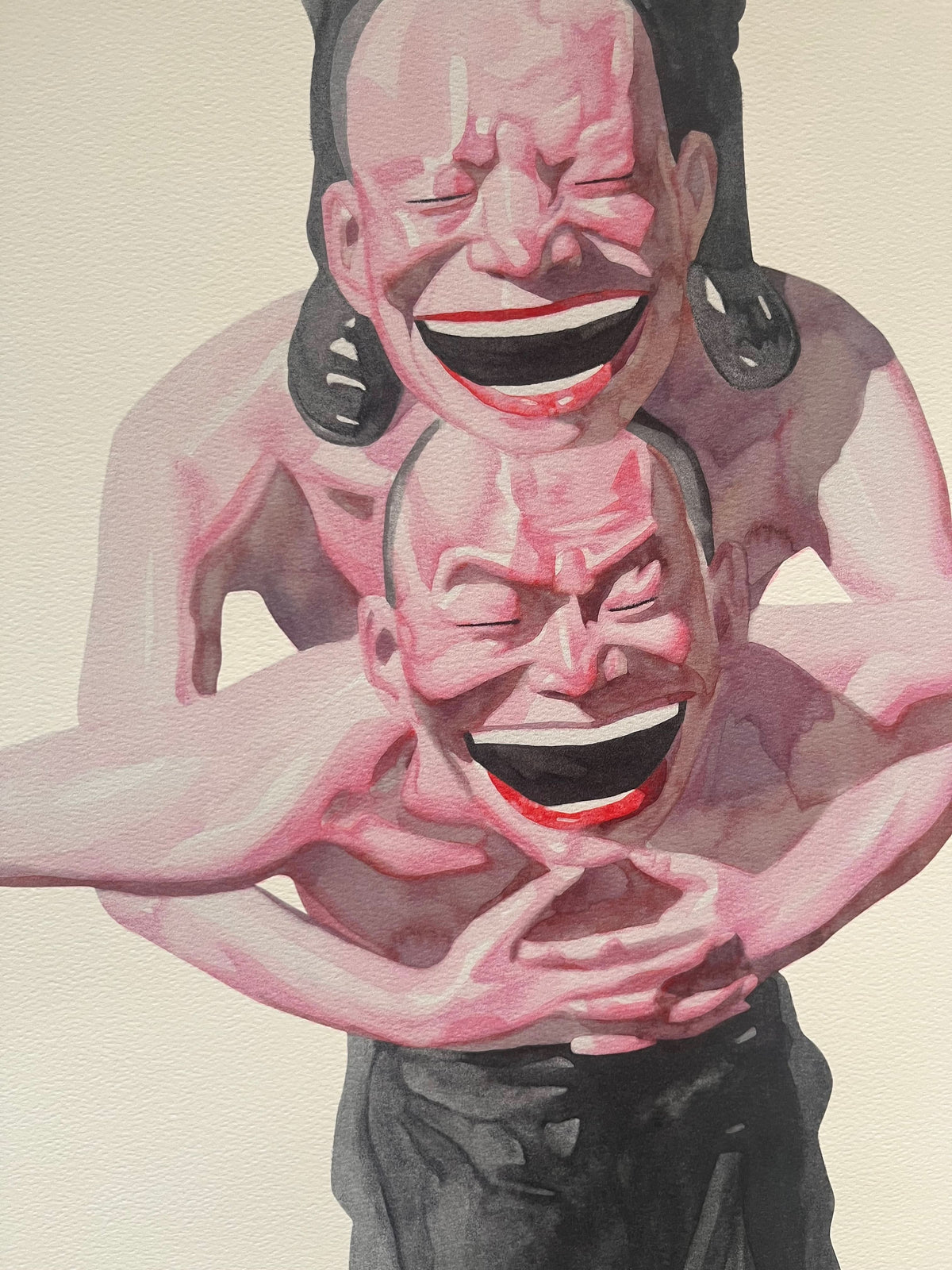 Yue Minjun, Untitled (Smile-ism No.2), 2006 LYNART STORE