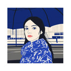 Yun Sé, Under the Blue Sky (Main Edition), 2024 - 24-color screenprint on Somerset 300 g/m² paper